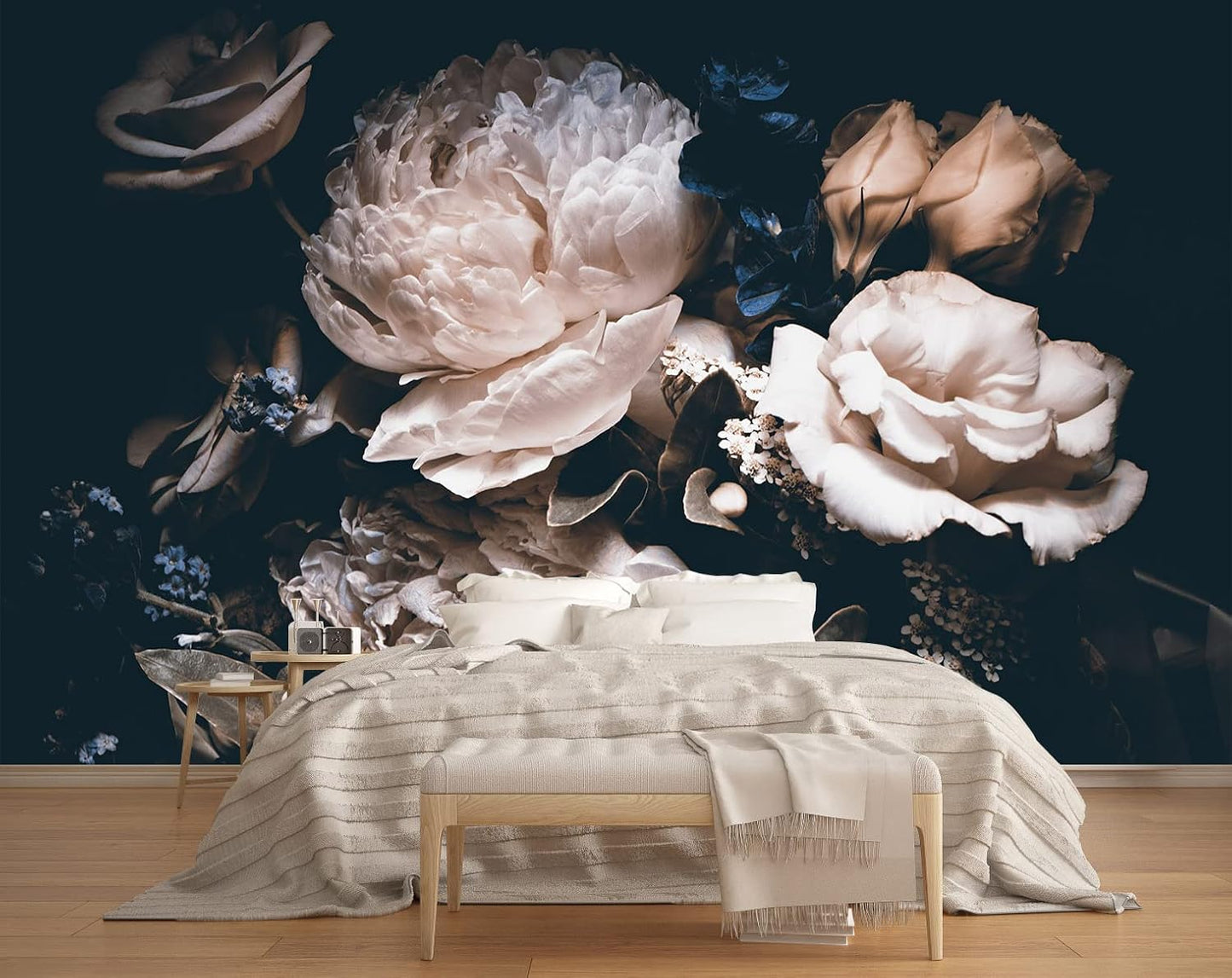 Vintage Forest Wallpaper Nature Wall Mural Wallpaper for Bedroom Living Room (Not Peel n' Stick)