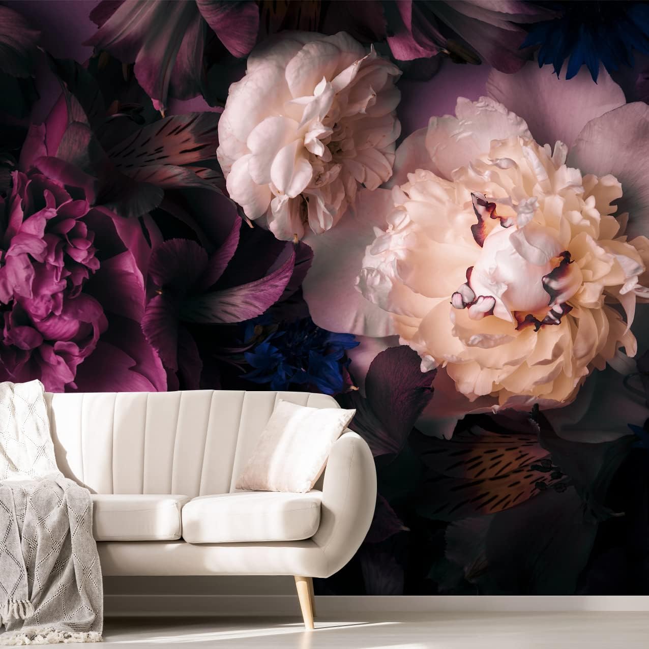 Vintage Forest Wallpaper Nature Wall Mural Wallpaper for Bedroom Living Room (Not Peel n' Stick)