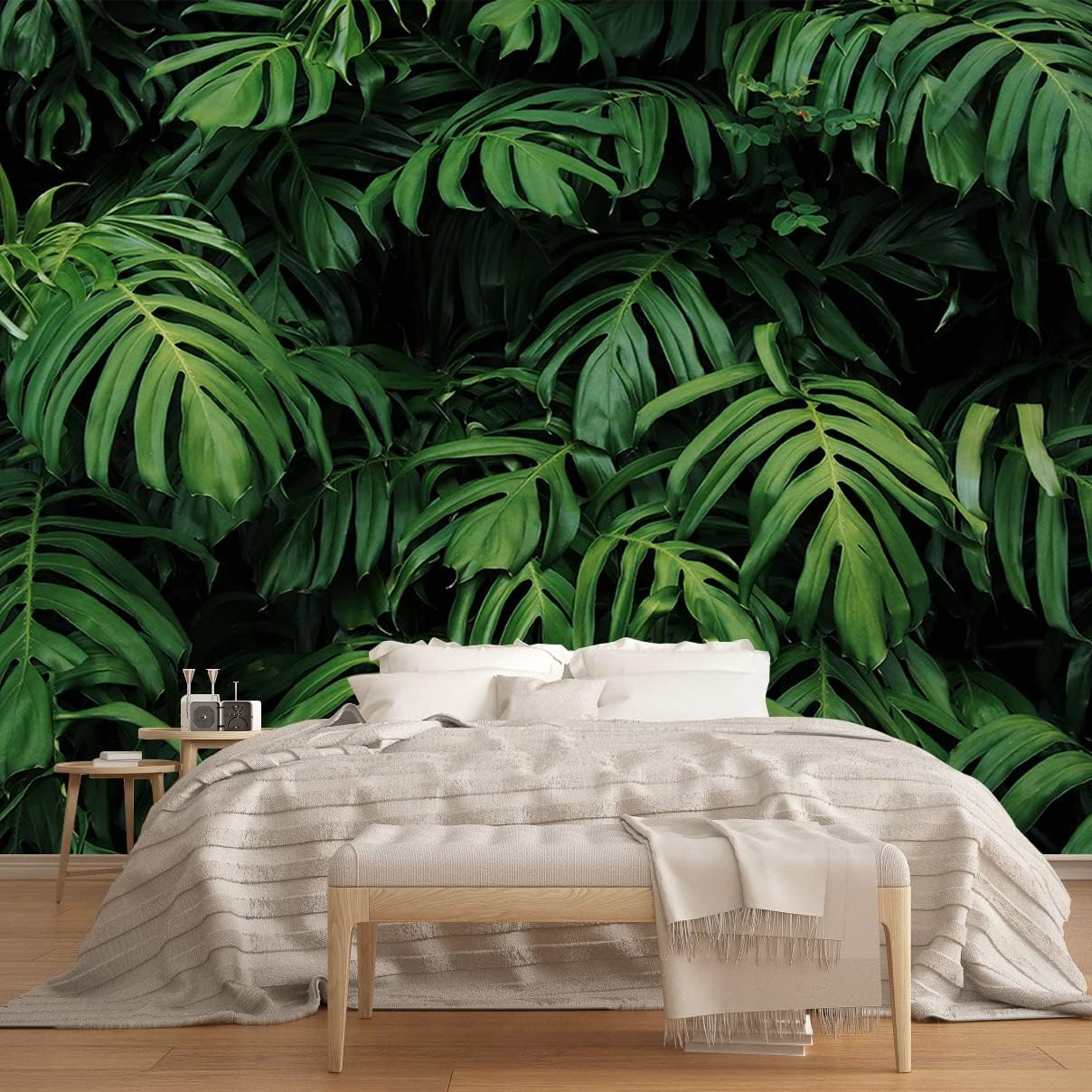 Vintage Forest Wallpaper Nature Wall Mural Wallpaper for Bedroom Living Room (Not Peel n' Stick)