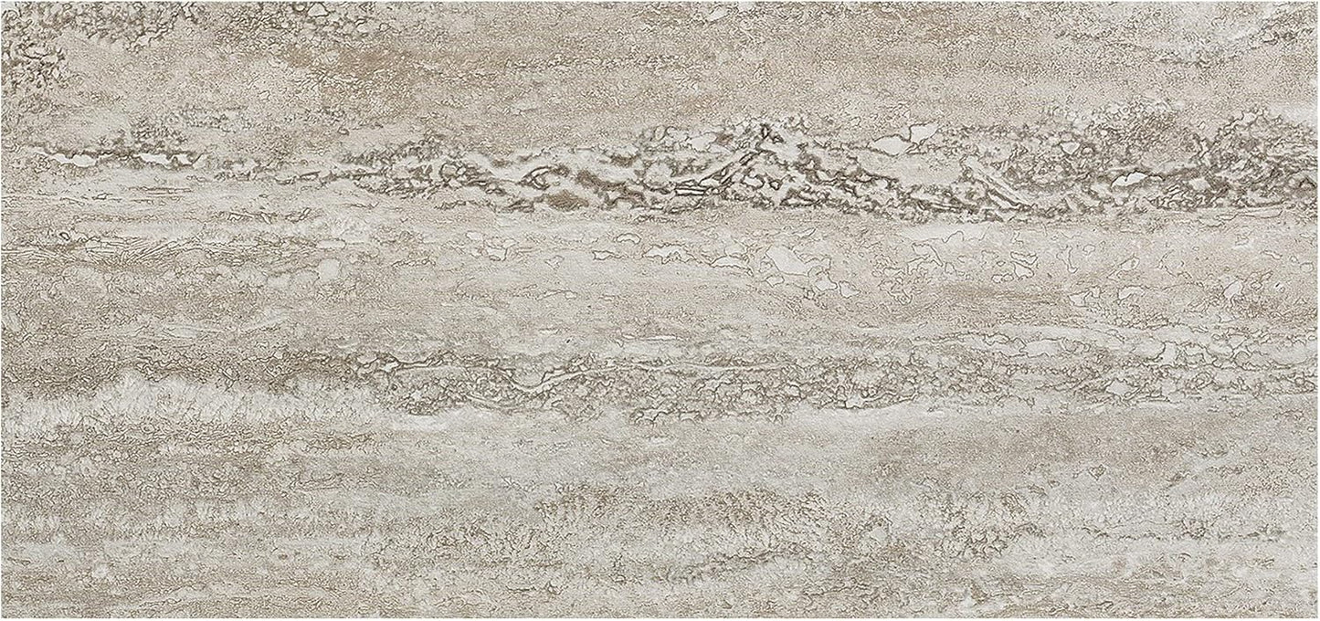 Palisade 25.6 in. x 14.8 in. Interlocking Vinyl Tile Shower and Tub Surround Kit in Grecian Earth