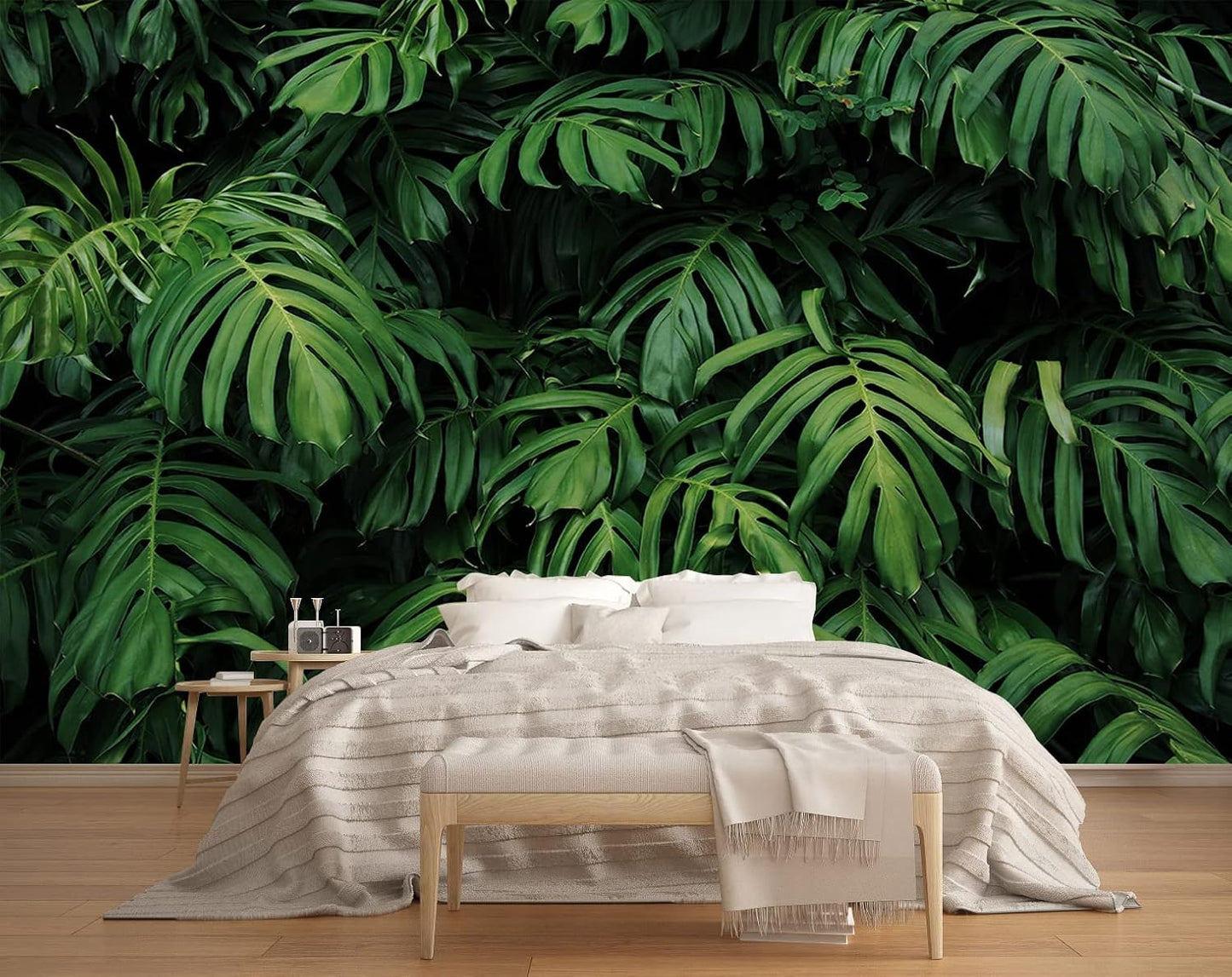 Vintage Forest Wallpaper Nature Wall Mural Wallpaper for Bedroom Living Room (Not Peel n' Stick)