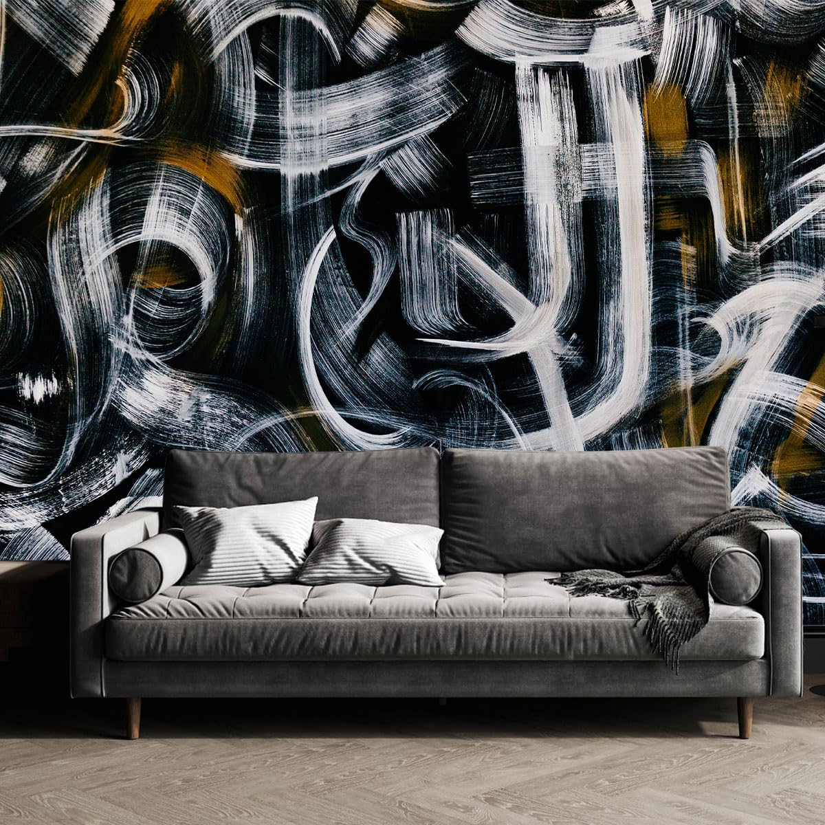 Vintage Forest Wallpaper Nature Wall Mural Wallpaper for Bedroom Living Room (Not Peel n' Stick)