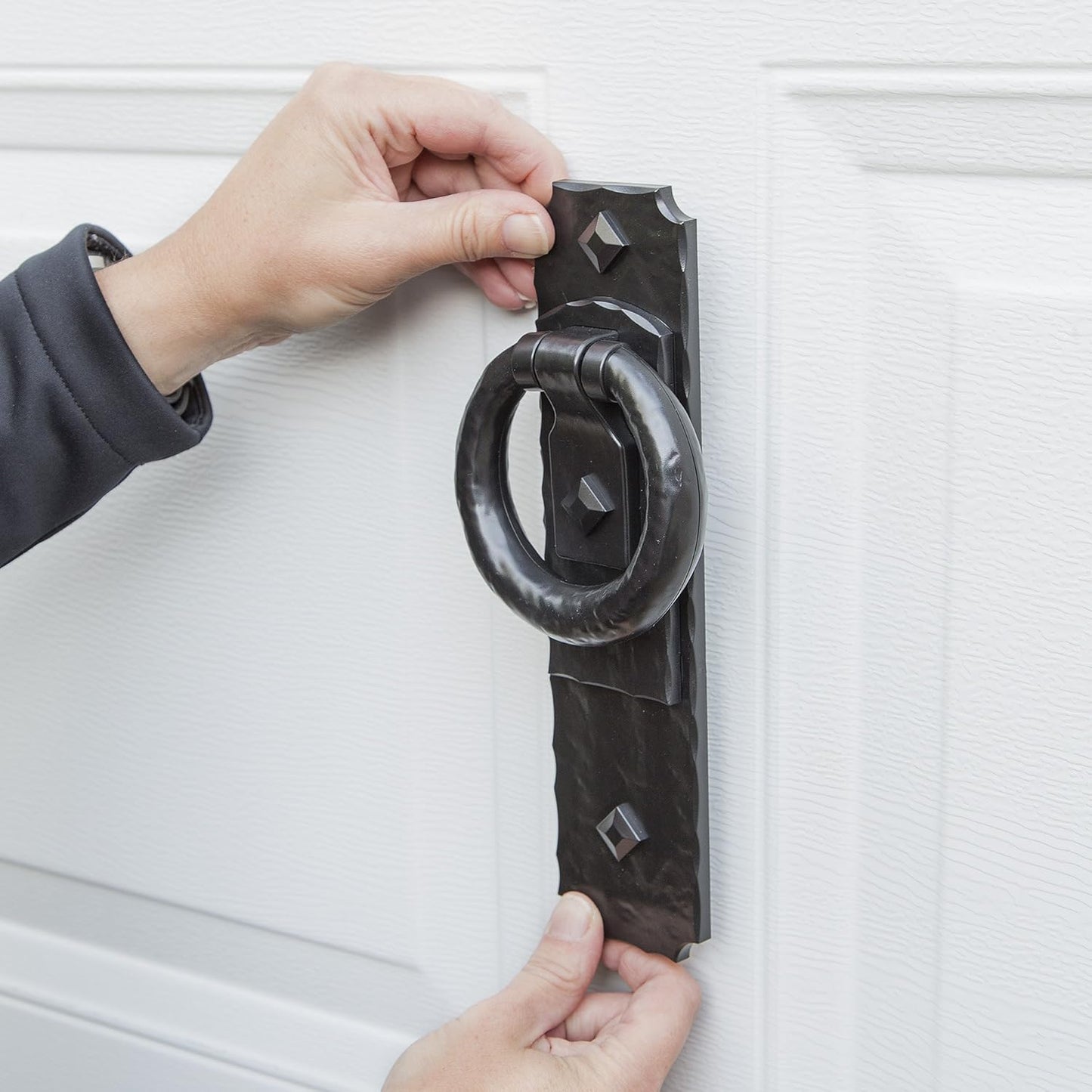 Rustic Rings Magnetic Garage Door Hardware (6 Piece)