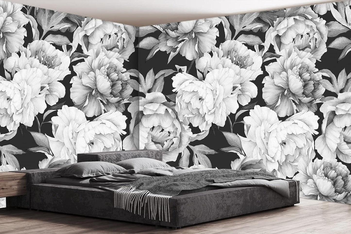 Vintage Forest Wallpaper Nature Wall Mural Wallpaper for Bedroom Living Room (Not Peel n' Stick)