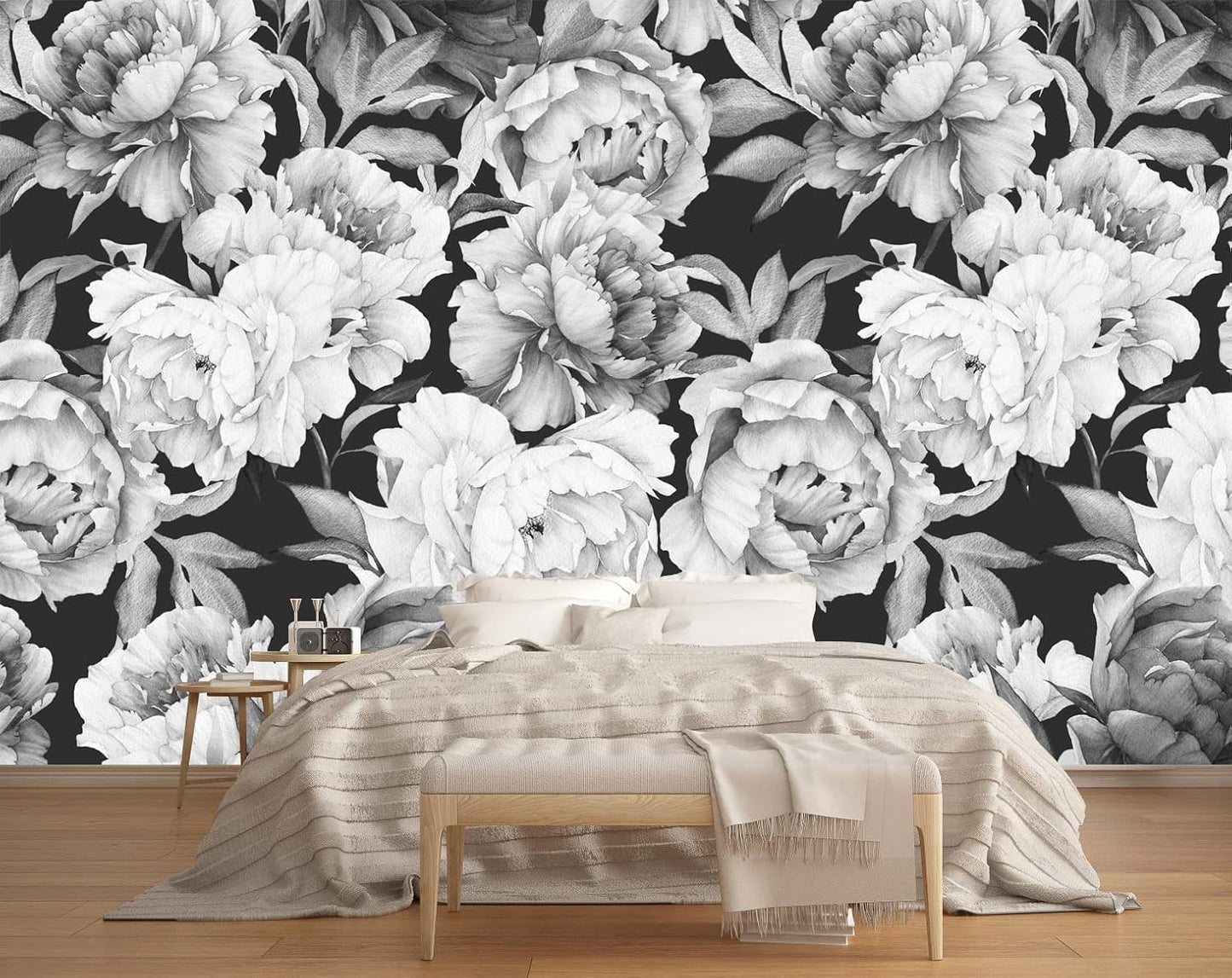 Vintage Forest Wallpaper Nature Wall Mural Wallpaper for Bedroom Living Room (Not Peel n' Stick)